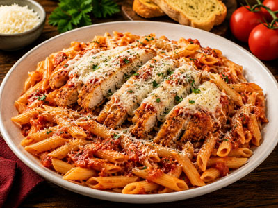 Chicken Parmesan Pasta