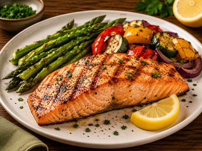 Grilled Salmon