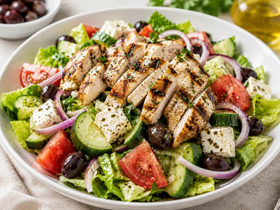 Chicken Greek Salad