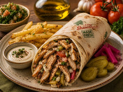 Chicken Shawarma Wrap