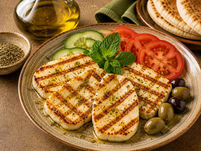 Grilled Halloumi