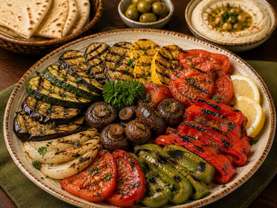 Grilled Vegetable Plate