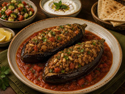 Stuffed Eggplant