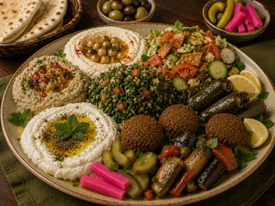 Vegetarian Mixed Mezze