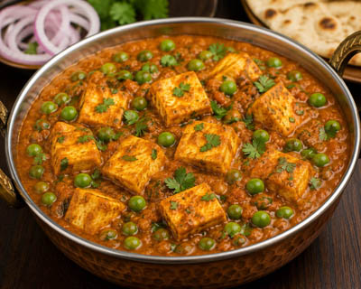 Matar Paneer