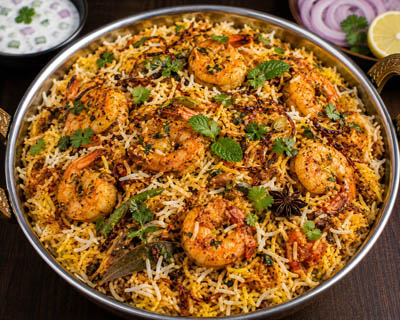 Prawn Biryani