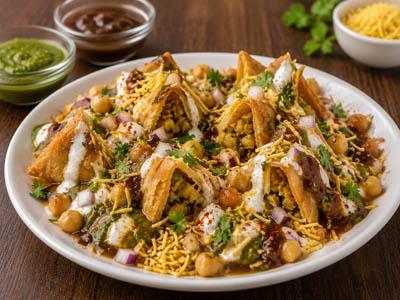 Samosa Chaat